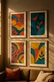 Wall Art Acrylic - Multicolor - 4