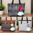 Genuine Leather Classic Handbag - 1