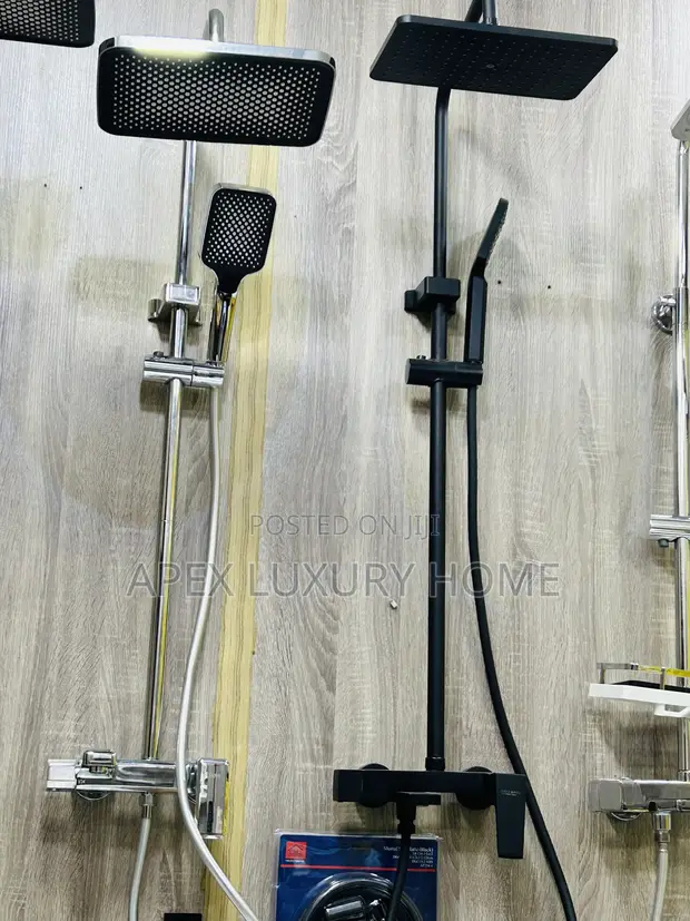 Master Stainless Steel Standing Shower Mixer Tap - 1