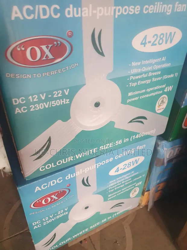 56" Ox Inverter Ceiling Fan - 1