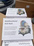 2-Tier Sturdy Multifunctional Dish Rack - 2