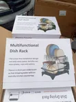2-Tier Sturdy Multifunctional Dish Rack - 3