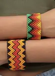 Customized Seed Bead Bracelet - ACE - 3