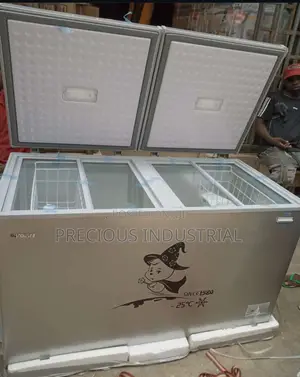 Sabon Masana'antu Babban Firijin Kofa Biyu