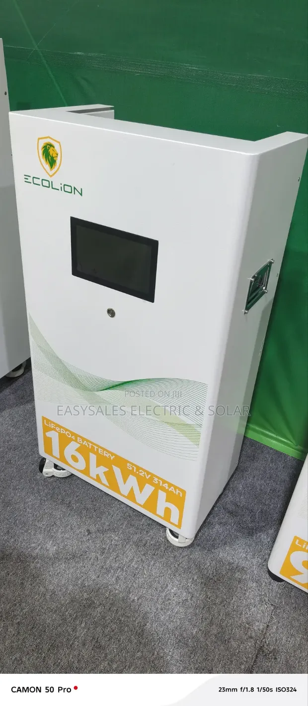 16kWh Ecolion Lithium Battery - 1