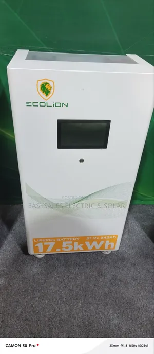 17.5kWh Ecolion Lithium Battery for Solar Inverters