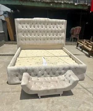Inexpensive Quality 6x6 Tufted Bedframe