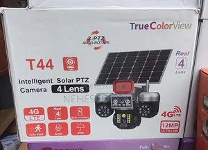 Smart 4G LTE Solar CCTV Camera - T44 Model