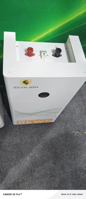 Ecolion 8kWh 25.6V Lithium Battery for Solar Inverters