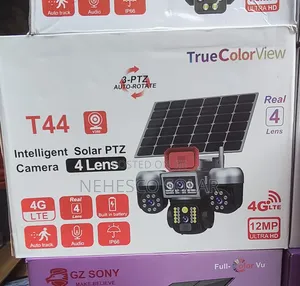 T44 12MP Kamara CCTV mai Amfani da Hasken Rana da 4G