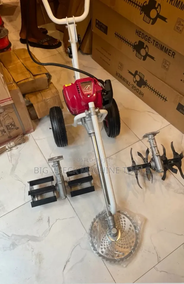 Quality Wheel Brush Cutter with Tilling & Weeding Blades - 1