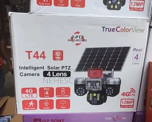 Asalin Kamara Tsaro ta 4G Solar PTZ Mai Gilashin Gani 4