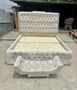 Upholstery Tufted Wooden Bedframe - 6x6 - 1