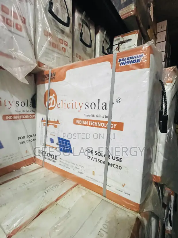 250Ah Tubular Solar Battery - 1