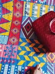Red Alba Handbags Briefcase Mai Kyau - An Riga An Yi Amfani Da Shi - 2