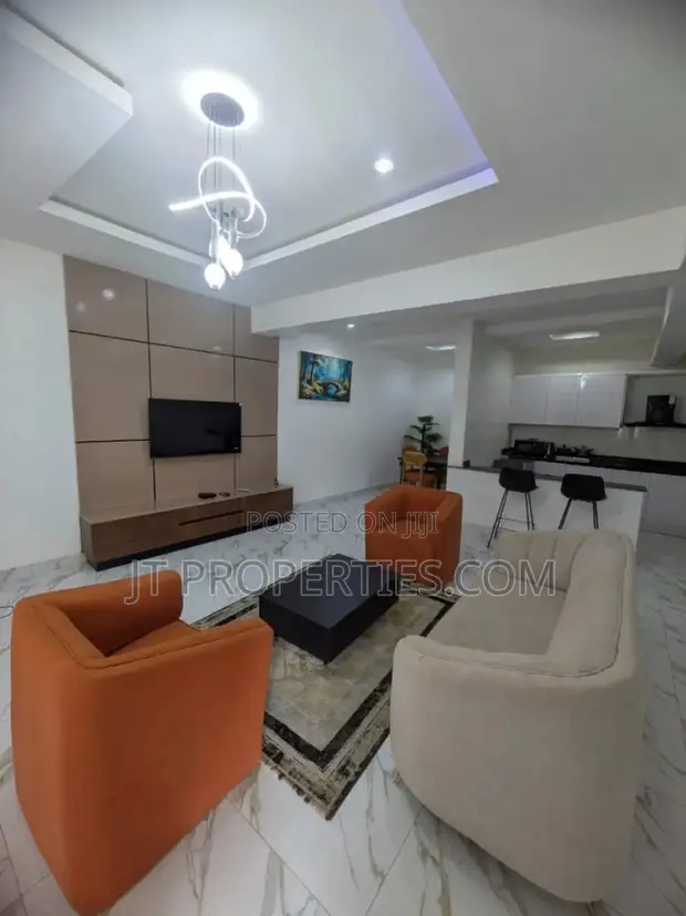Furnished 2-Bedroom Block of Flats for Rent in FHA, Guzape District - 1