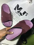 Crosshatch Handmade Suede Slippers - Multicolor - 2