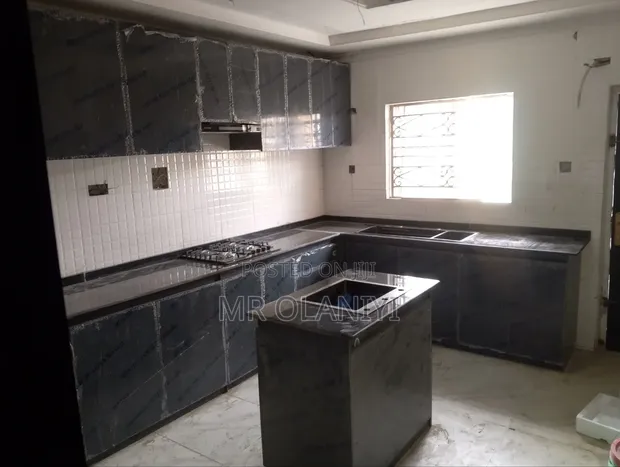 Brand New Kitchen Cabinets with Black Marble Top - 1