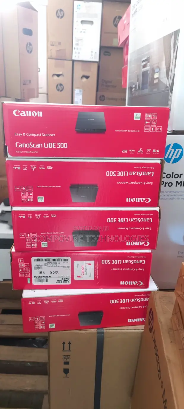 Canon CanoScan LiDE 300 Flatbed Scanner - 1