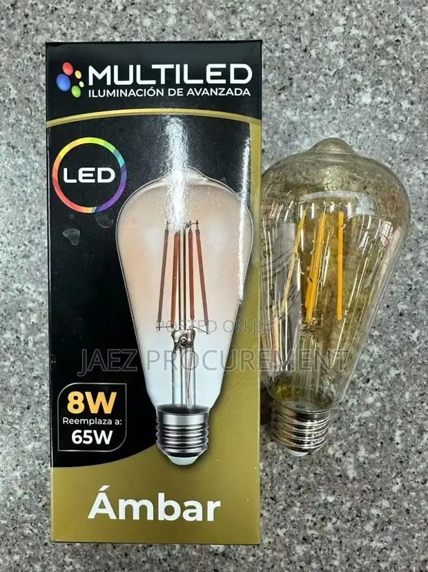 ST64 Gold Tinted LED Bulb (4W/6W) - 1