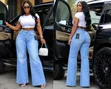 Women's Baggy Jeans - 1