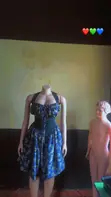 Short Gown & Two-Piece Combo - Sizes 10-14 - 1