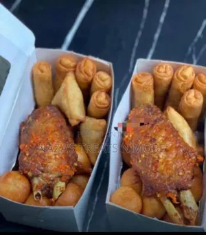Naza's Small Chops - Samosa, Spring Roll, Turkey
