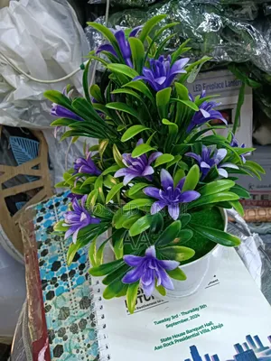 Home Interiors Plastic Table Flower - Multicolor
