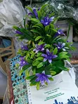 Home Interiors Plastic Table Flower - Multicolor - 2