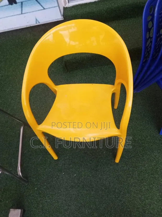 Four-Leg Plastic Chairs (Brand New) - 1