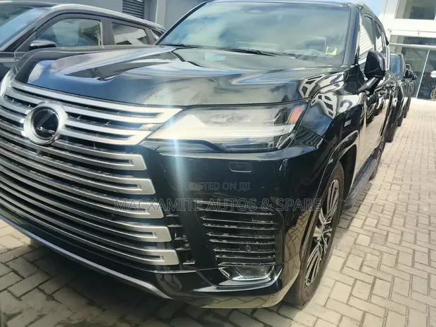 New Lexus LX 500d 2026 Black - 1
