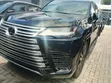 New Lexus LX 500d 2026 Black - 1