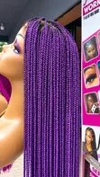 Braided Coloured Wig - 1