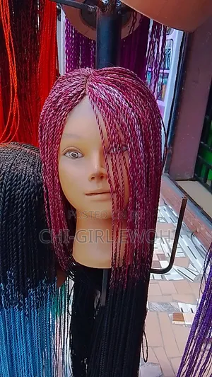 Braided Coloured Wig
