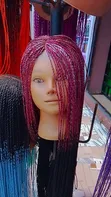 Braided Coloured Wig - 2