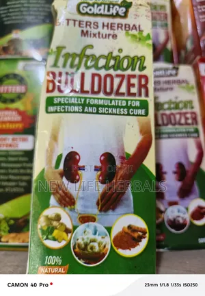 Infection Buldozer Gold Life Ruwan Magani na Ganye
