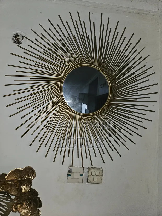 Sunshine Wall Mirror - Gold - 1