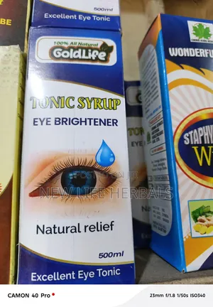 Eye Brightener Tonic Syrup - Gold Life