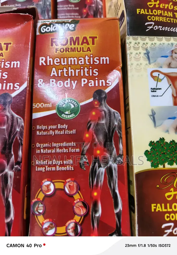 Rheumatism Arthritis Body Pain Relief Liquid Gold Life - 1