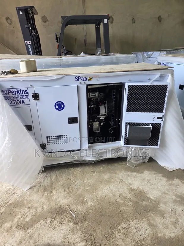 Amintaccen Perkins 25kVA Mai Jinƙai Mai Jinƙai Diesel Generator - 1