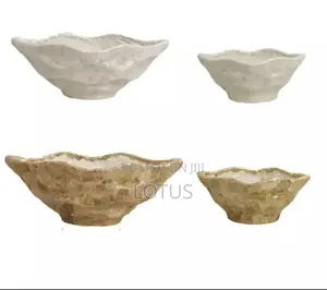 Shell Natural Planters - White