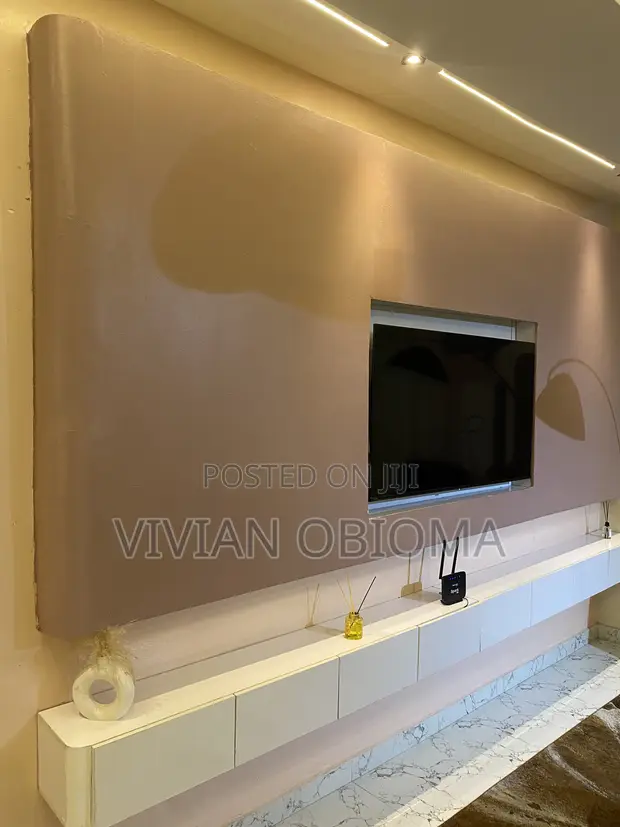 TV Console Set with Floating Console - Used - 1