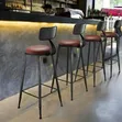 Counter Height Bar Stool - Modern Industrial - 2