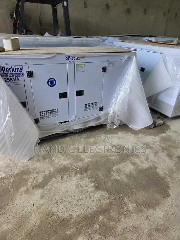 Perkins 25kVA Three-Phase Diesel Generator (Soundproof) - 1