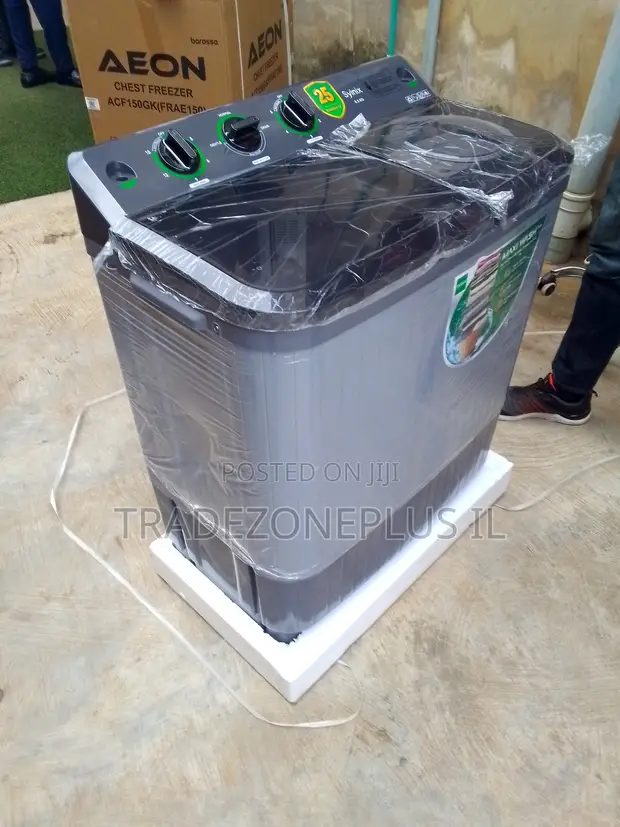 Brand New Synix 8kg Twin Tub Washing Machine - 1