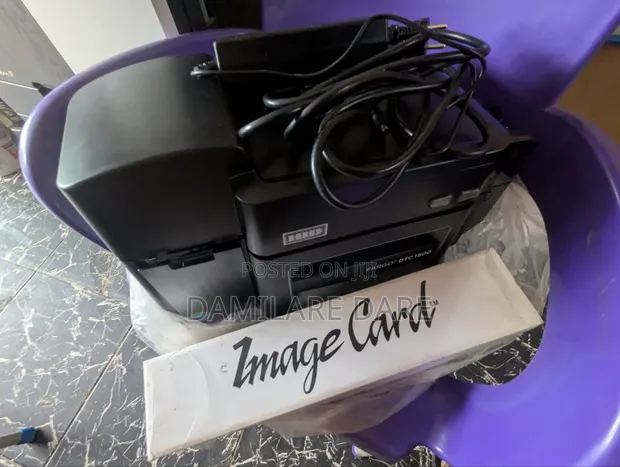Fargo DTC 1500 Plastic ID Card Printer - 1