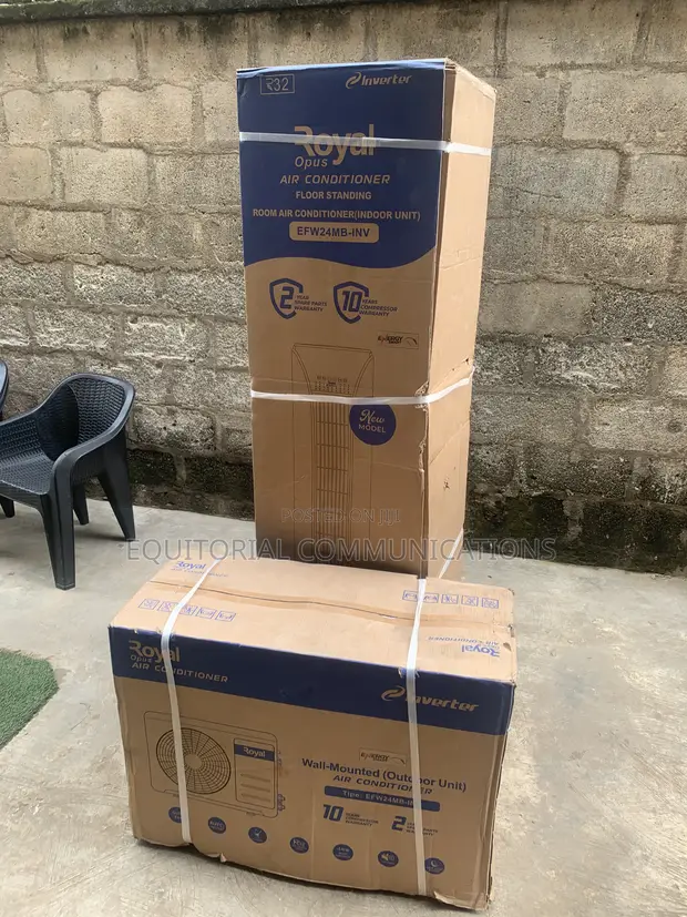 Royal 3 Tons Heavy Duty Inverter Floor Standing AC - 1