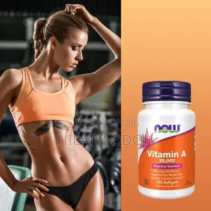 NOW Foods Vitamin A 25,000 IU (100 Softgels)