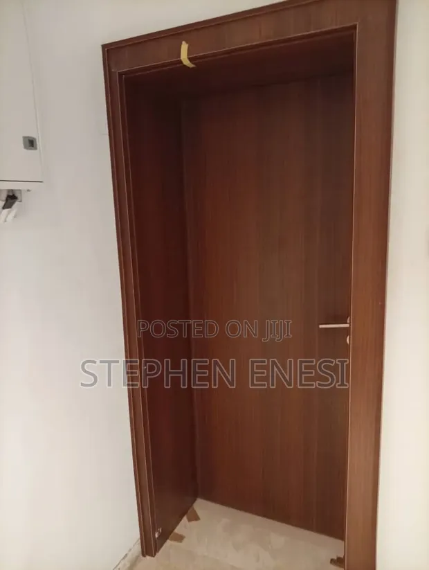 Brand New Wooden Flush Doors with Installation - 1