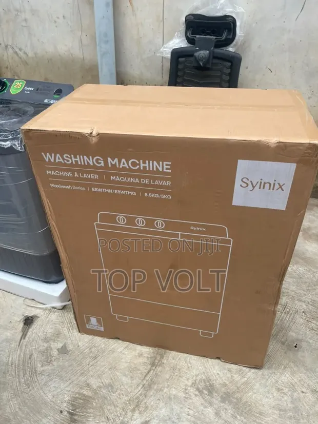 Synix 8.5KG Semi-Automatic Twin Tub Washer - 1